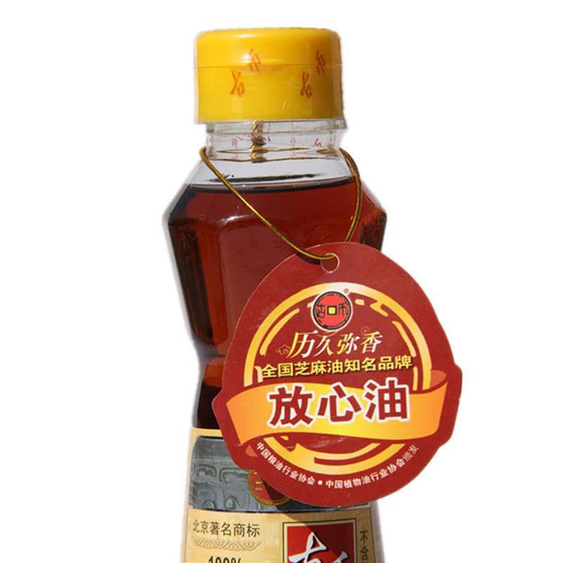 古币纯芝麻香油245ml高清实拍图