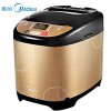 美的（Midea）EHS15AP-PGS 畅销彩钢外壳专业烘焙全自动面包机土豪金