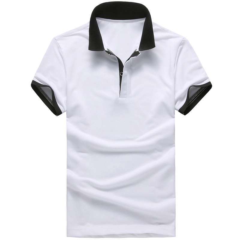斯比克斯男士短袖男装翻领保罗衫c.spx7388（白色185/XXL）