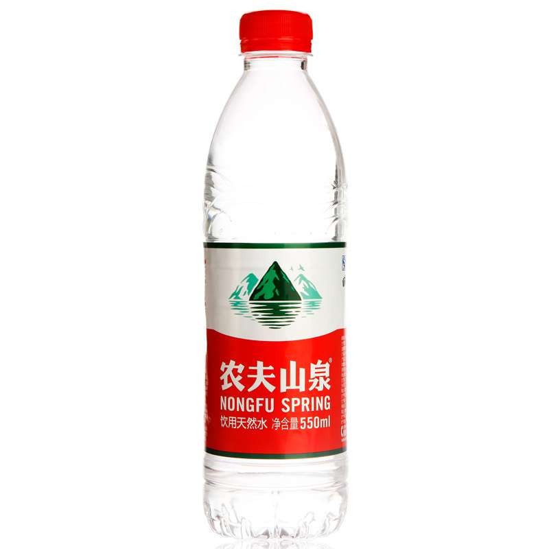 农夫山泉天然水550mL瓶装