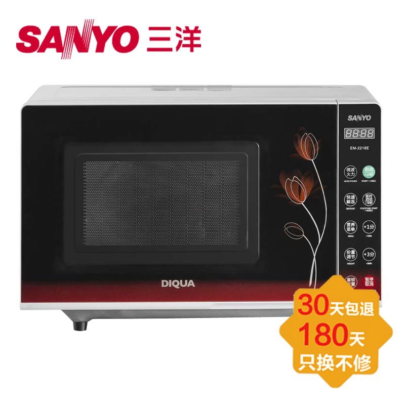 三洋(SANYO) 微波炉 EM-2218E 平板 22L