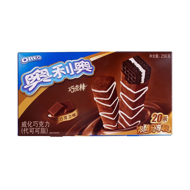 奥利奥巧克棒家庭装原味256g