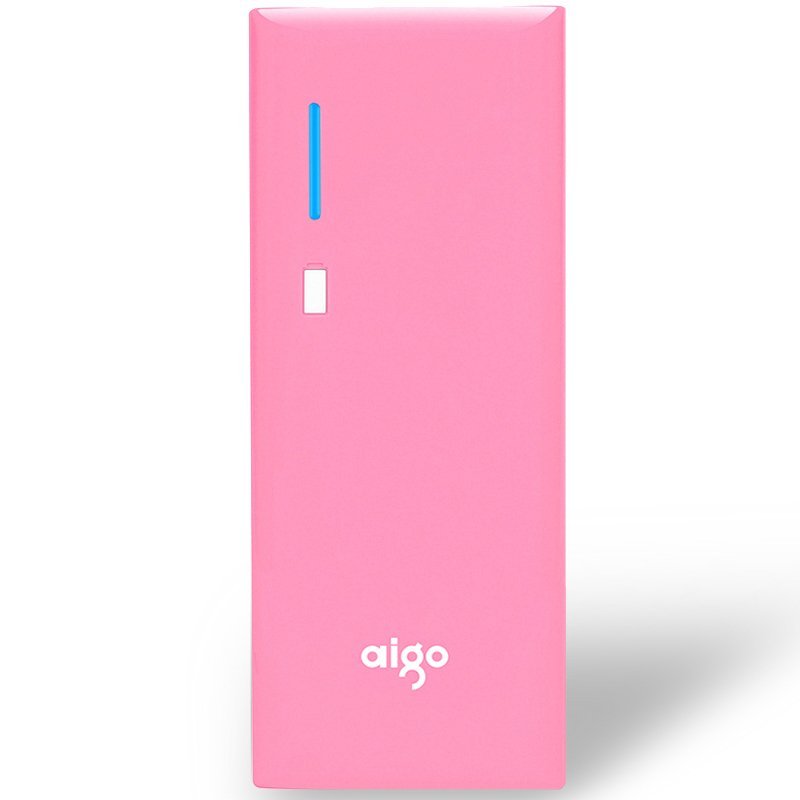 aigo K112 移动电源(粉) 10000毫安