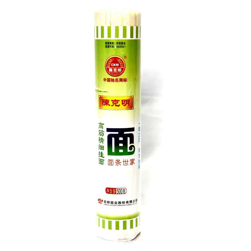 陈克明高筋精细面500g