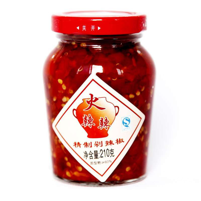 火辣辣精制剁辣椒 210g