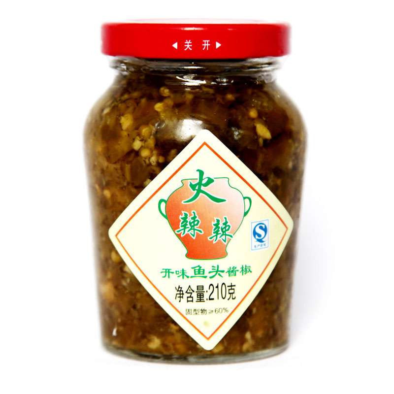 火辣辣开味鱼头酱椒210g