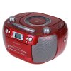 熊猫(PANDA) CD-800 便携式DVD播放机磁带收录机MP3播放器收录CD胎教机收音机USB音响（红色）