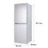扎努西·伊莱克斯/ZANUSSI ZBM1520HPD 152升双门家用一级能效冰箱