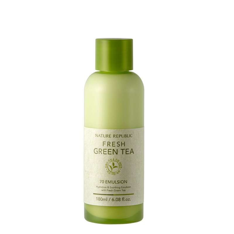 Nature Republic 纳益其尔清新绿茶乳液180ml