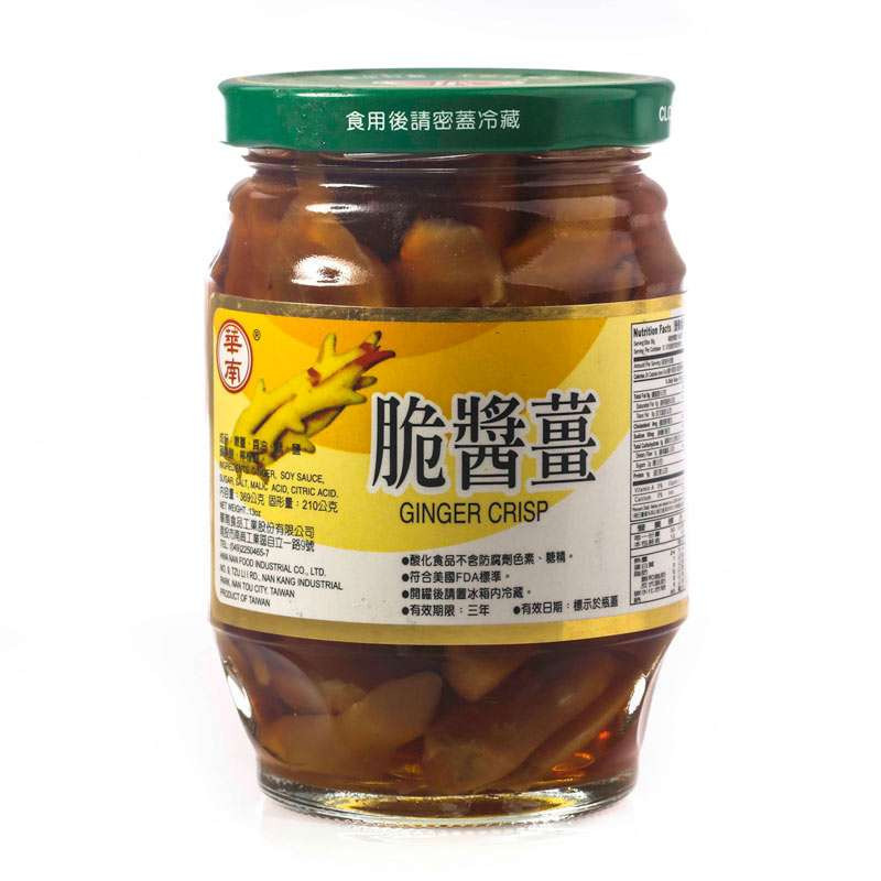 华南脆酱姜369g