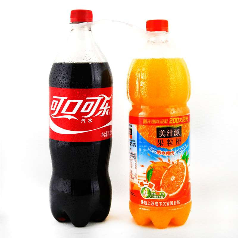 1.25L可乐＋1.25L美汁源