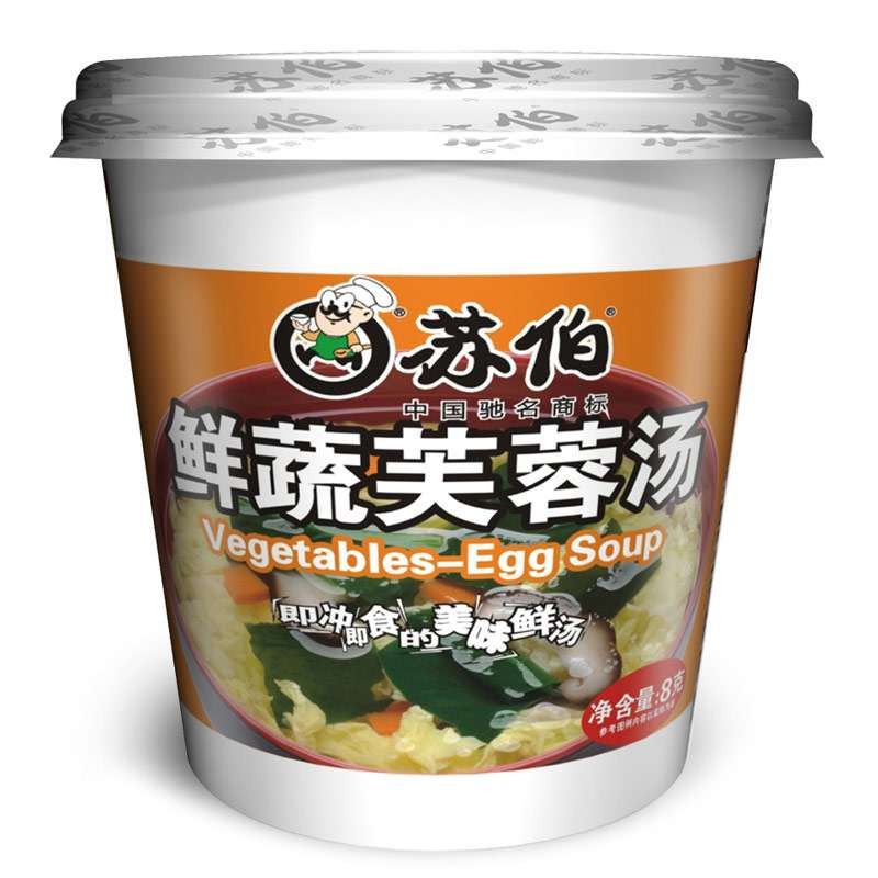 苏伯 鲜蔬芙蓉汤 8 g