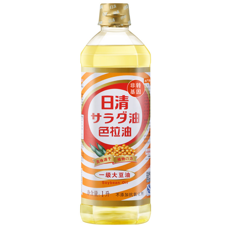 日清色拉油一级大豆油 1L