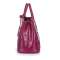 贝蒂丹奴女包大包新款2014皮手提包欧美油蜡皮女士包包单肩包潮 紫红色 酒红色