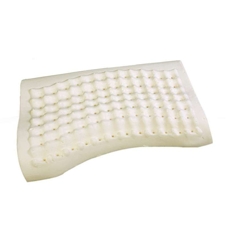 莱迪雅 正品进口天然乳胶枕头记忆枕女士按摩保健枕 白色 53*40*10cm