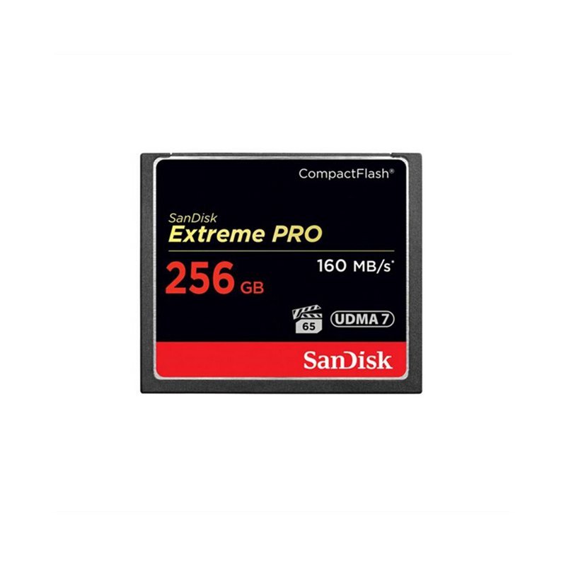 SANDISK(闪迪)ExtremePro(256G)CF存储卡(160M/S)