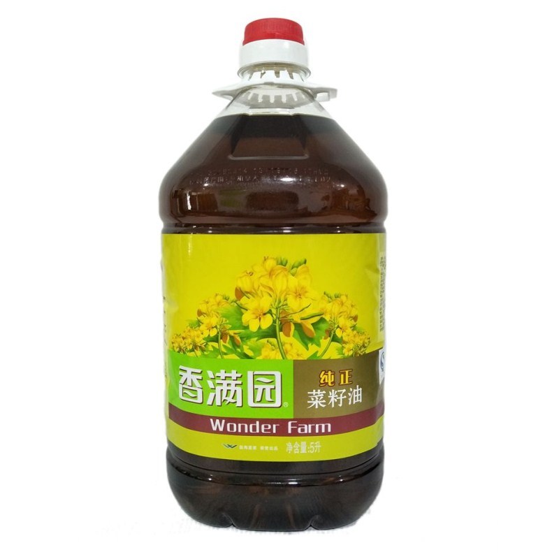 香满园纯正菜籽油5L