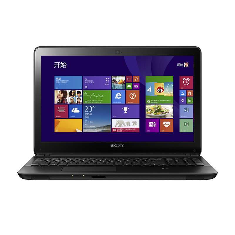索尼(SONY) SVF15325SCB 15英寸 笔记本(I5-4200U 4G 750G 2G 双显卡 Win8.1 黑色)