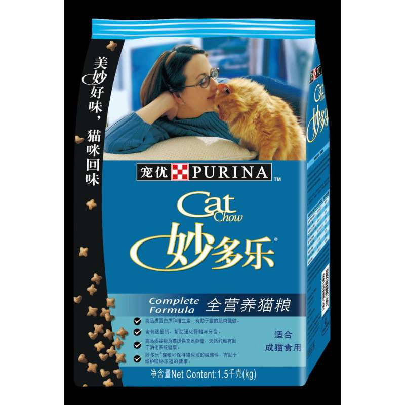 普瑞纳妙多乐成猫猫粮1.5kg