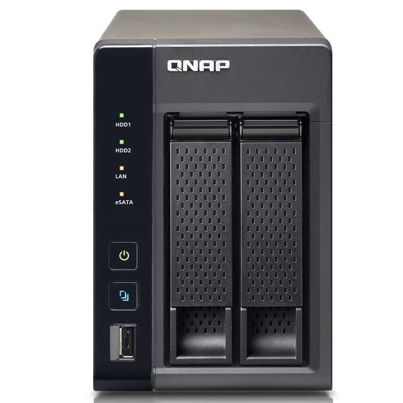 威联通（QNAP）l两盘位网络存储 TS-269L NAS