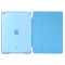 VIPin 苹果平板电脑 ipad AIR 智能保护套 休眠皮套 ipad5 液态硅胶软壳 AIR蓝色