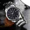 天王表（TIAN WANG）手表 休闲商务男表石英表日历防水男士手表优质间钨钢钢带男表GS3673