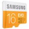 三星(SAMSUNG) MicroSD手机内存卡 TF 存储卡 16G(CLASS10 48MB/s) 升级版(EVO)