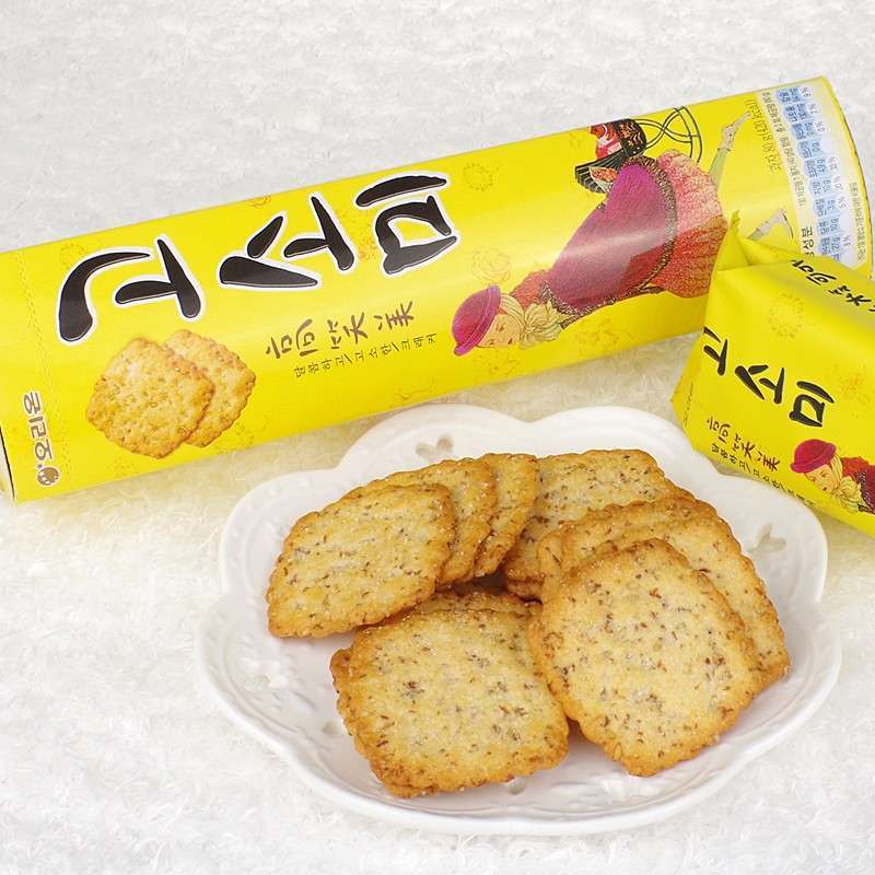 好丽友高笑美饼干80g 韩国进口休闲零食
