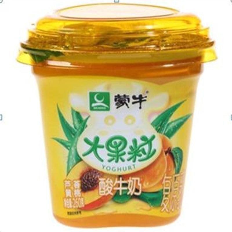 蒙大果粒酸奶芦荟＋黄桃260g