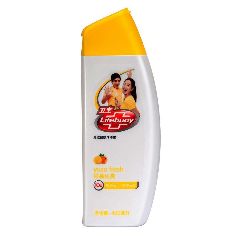 卫宝先进健肤沐浴露柠柚沁爽400mL