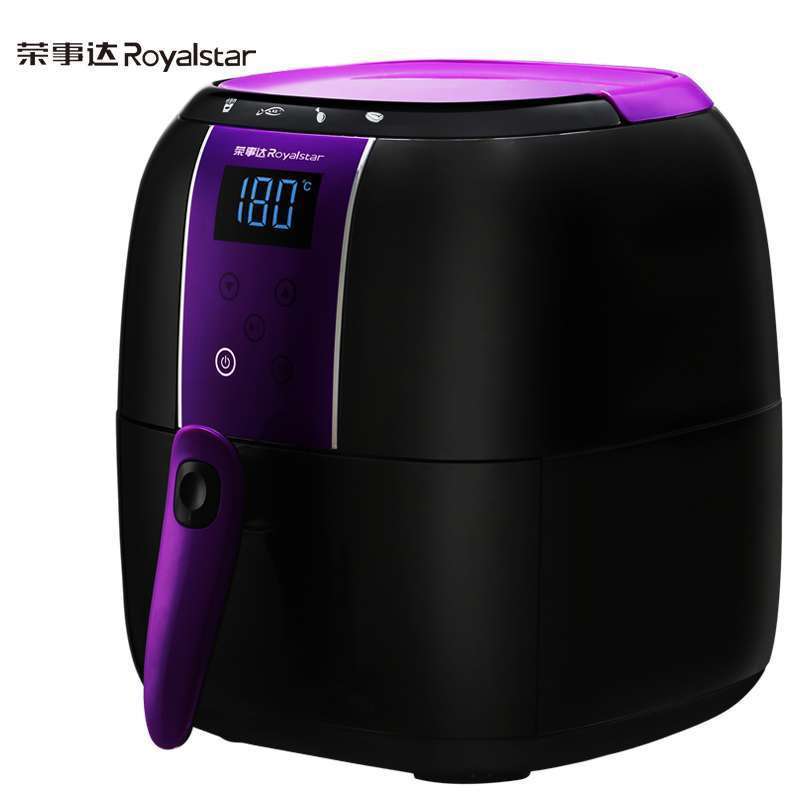 荣事达(Royalstar)RS-AF85 智能触摸立体加热经典紫黑色空气炸锅多用锅蛋糕机