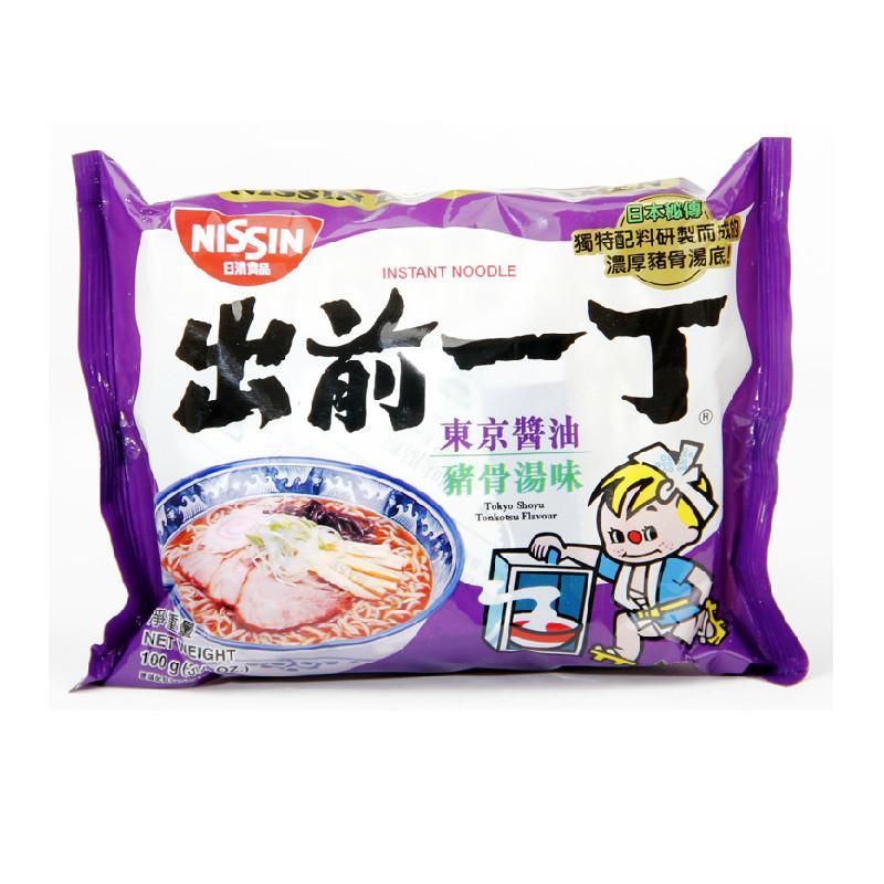 出前一丁东京酱油猪骨汤味即食面100g