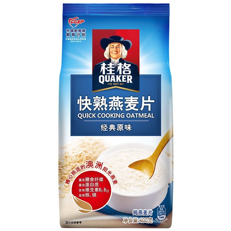 桂格快煮燕麦片400克