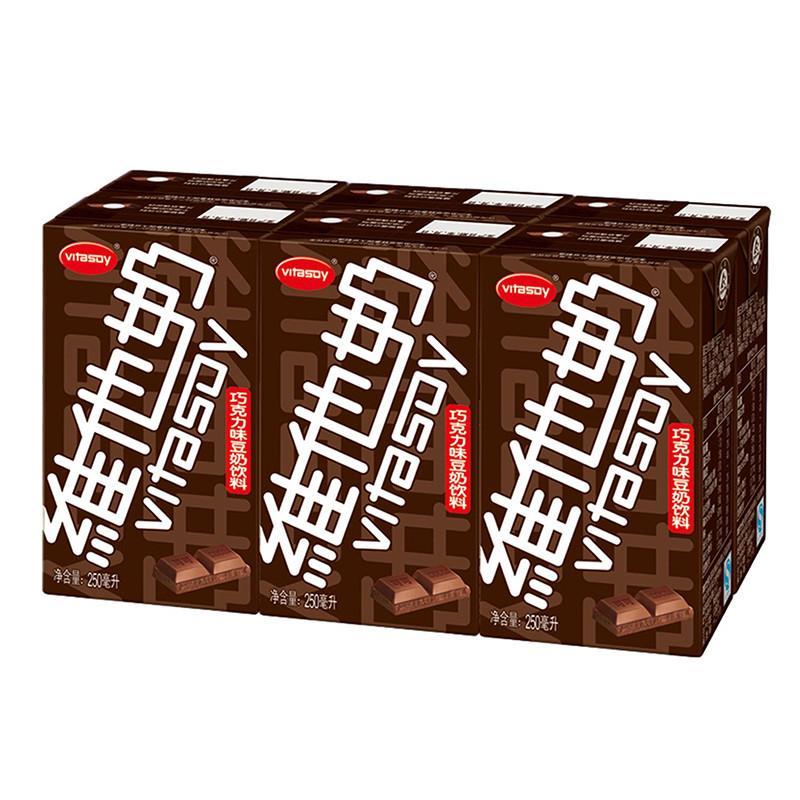 维他奶 巧克力豆奶 250mL*6