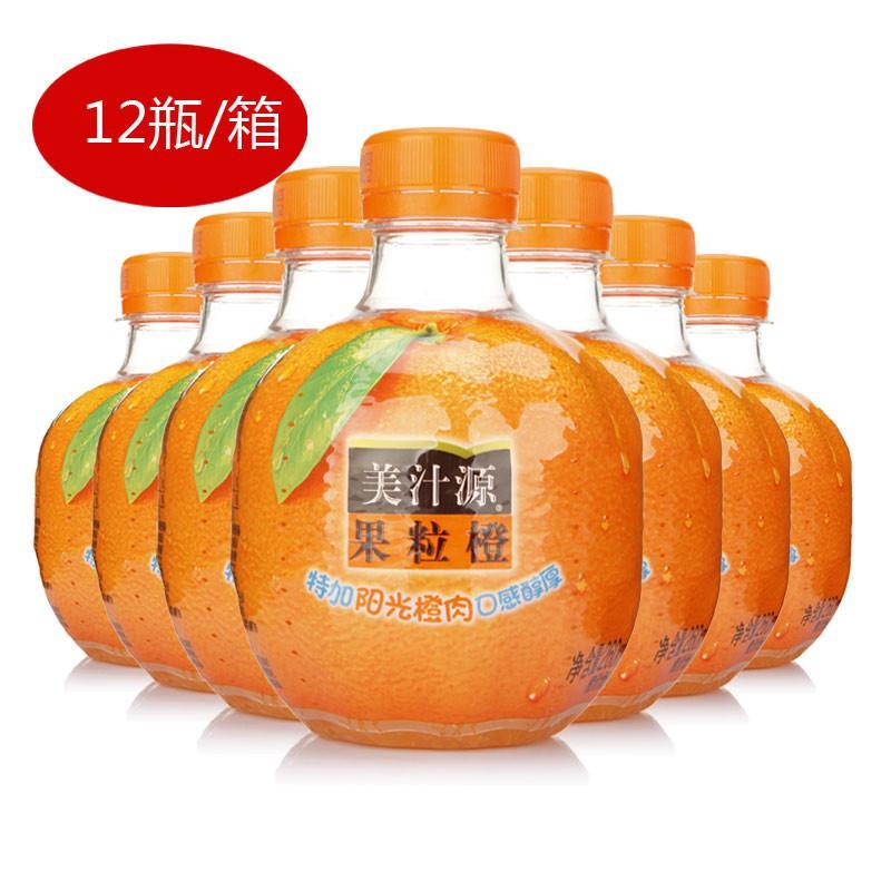 美汁源果粒橙橙汁饮料260mL*12瓶/组