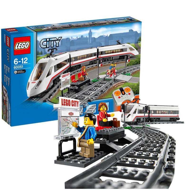 LEGO 乐高 City 城市系列高速客运列车 60051