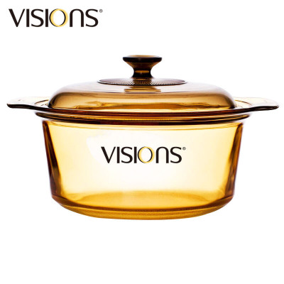 康宁visions 3.5l晶彩透明汤锅vsd-3.