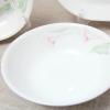 康宁(CORELLE)餐具套装16B-LV-CS百合花色16件套组 碗/碟子/盘子餐盘套装