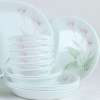 康宁(CORELLE)餐具套装20件套(进口玻璃陶瓷餐具)碗/碟子/盘子餐盘套装百合花色20-LV