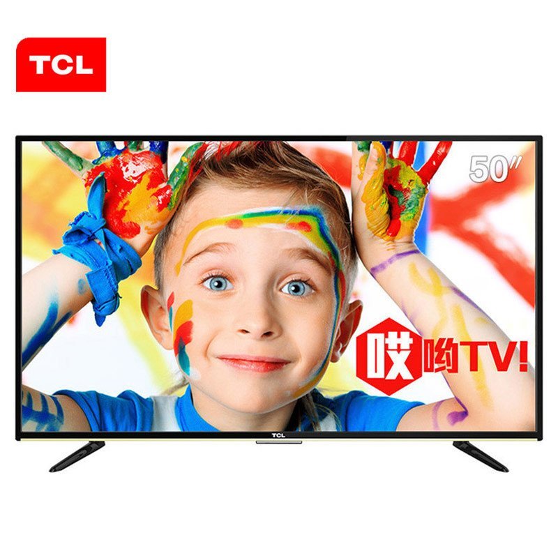 TCL D50A710 50英寸 40万小时影视资源 微信互联 八核安卓智能电视