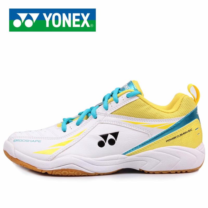 正品 尤尼克斯YONEX 羽毛球鞋 SHB-61C 运动鞋 黄色 38码=240MM
