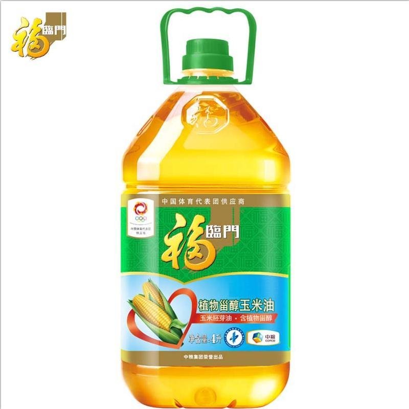 福临门 甾醇玉米油 4L