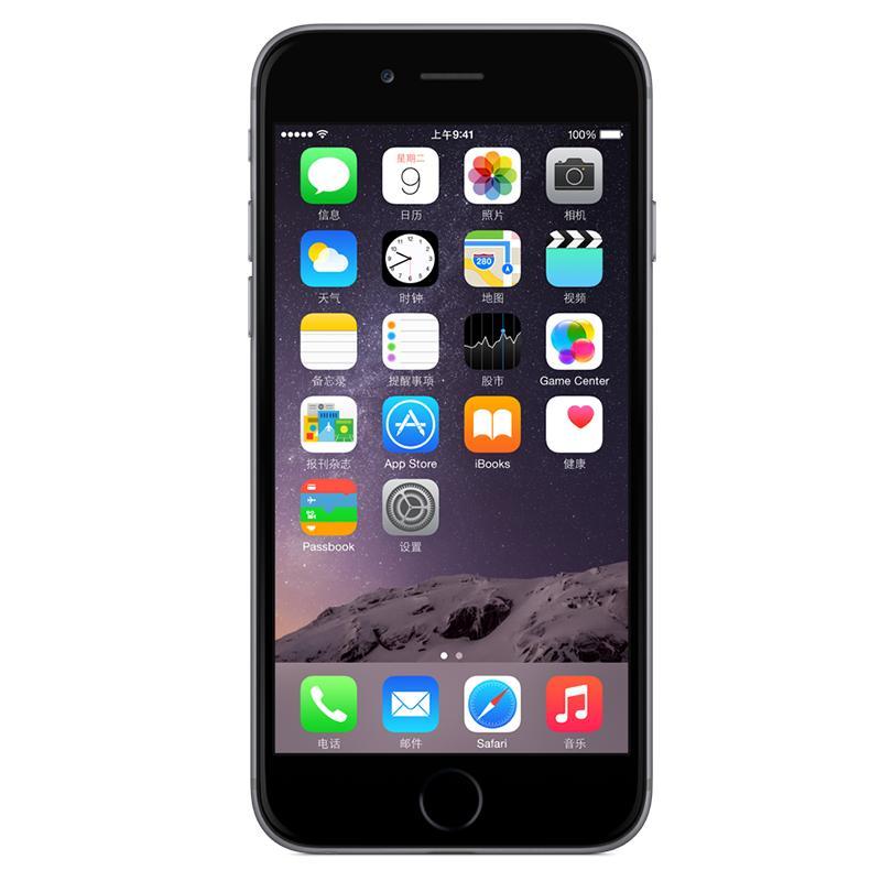 Apple iPhone 6 Plus（128G）（灰）（全网通） 移动联通电信4G手机