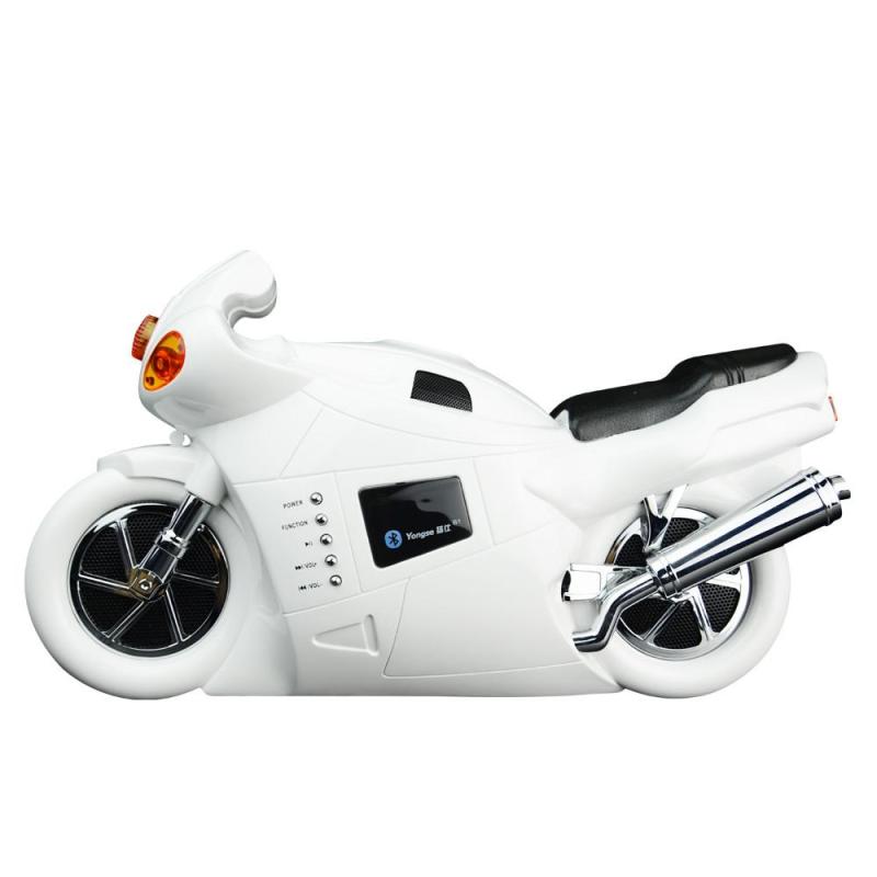 扬仕（yongse）B1摩托车车模2.1蓝牙音箱（白色）播放器