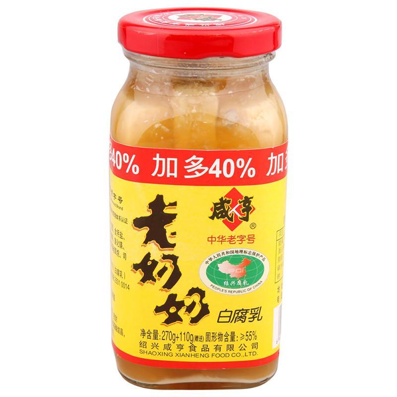 咸亨老奶奶白腐乳380g
