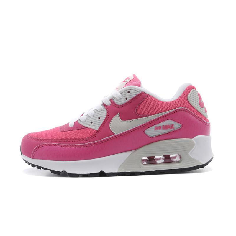 NIKE耐克女鞋正品2014新款AIR MAX90内增高跑鞋运动鞋复刻鞋 粉红色 38.5码