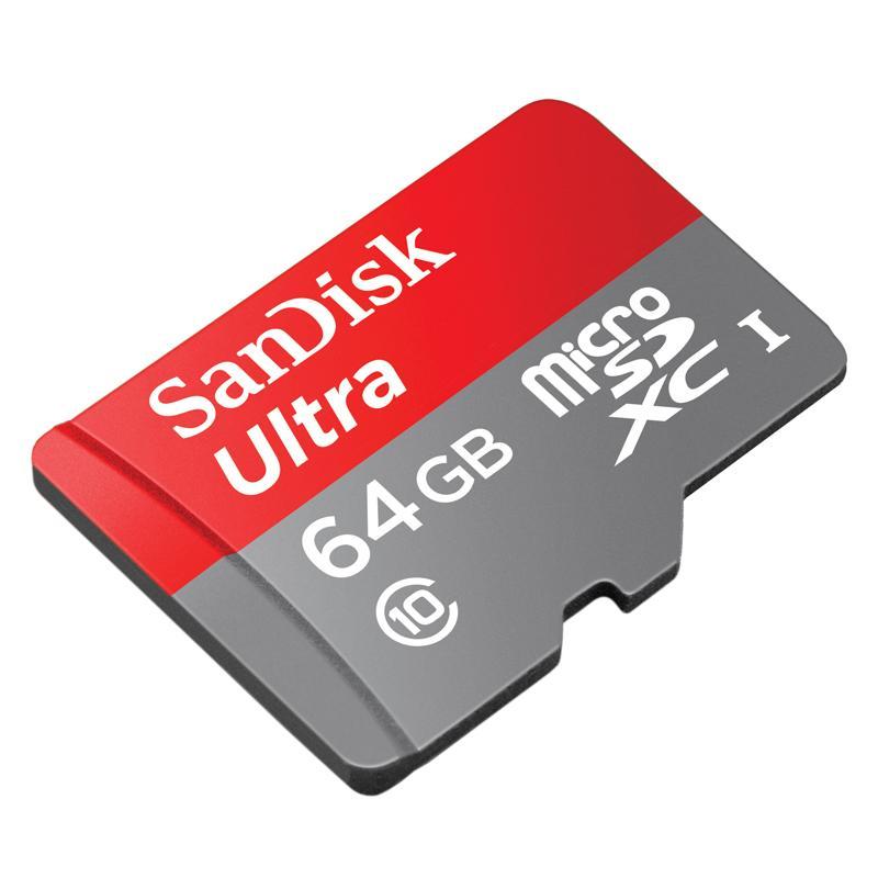 sandisk(闪迪)ultra64g(class10)存储卡/内存卡micro sd(tf)(48mb/s)
