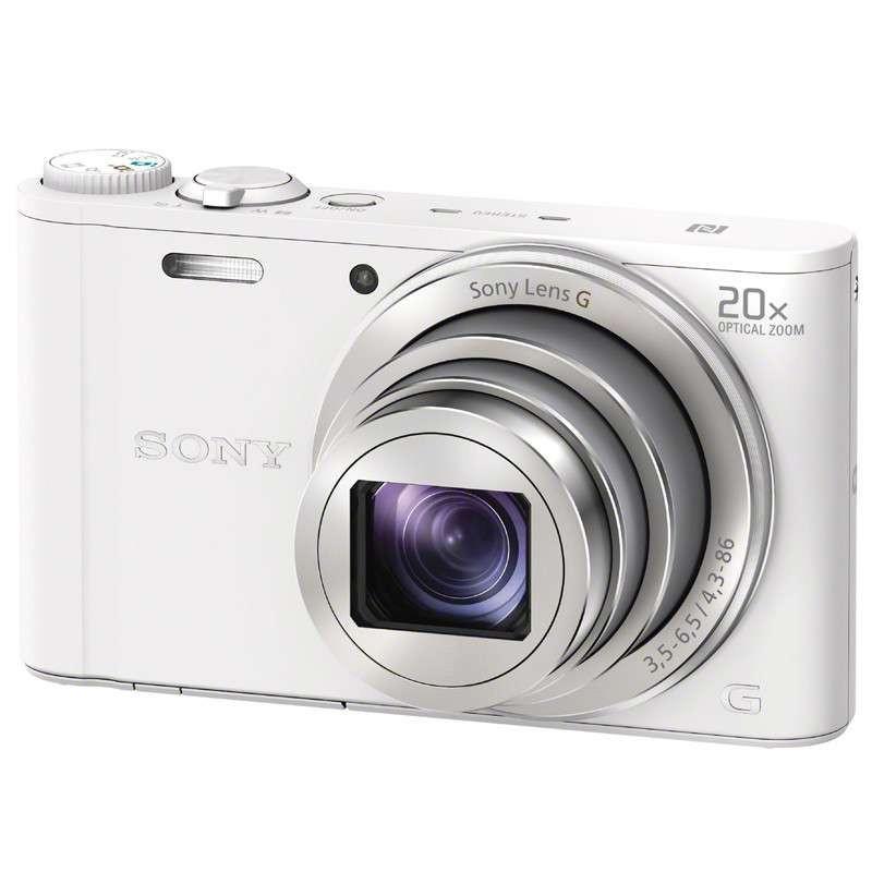 索尼（SONY） DSC-WX350 数码相机 白色