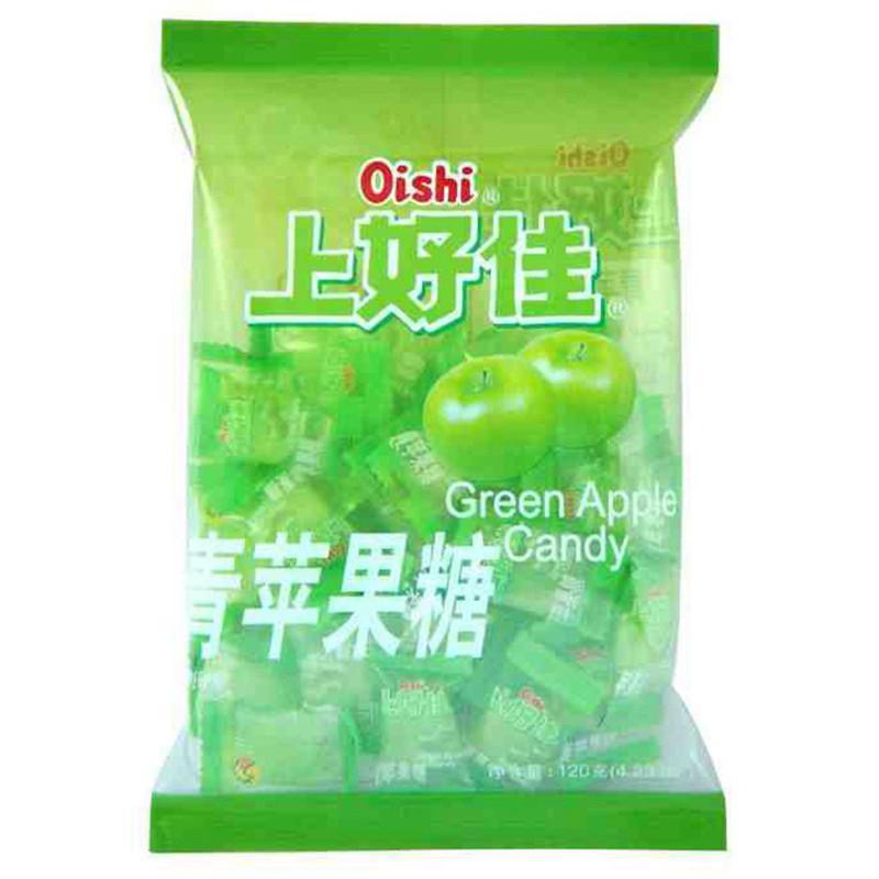 上好佳青苹果硬糖120g