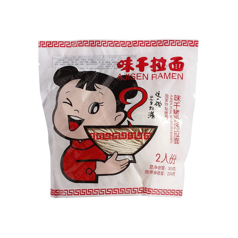 味千猪骨汤拉面2人份305g